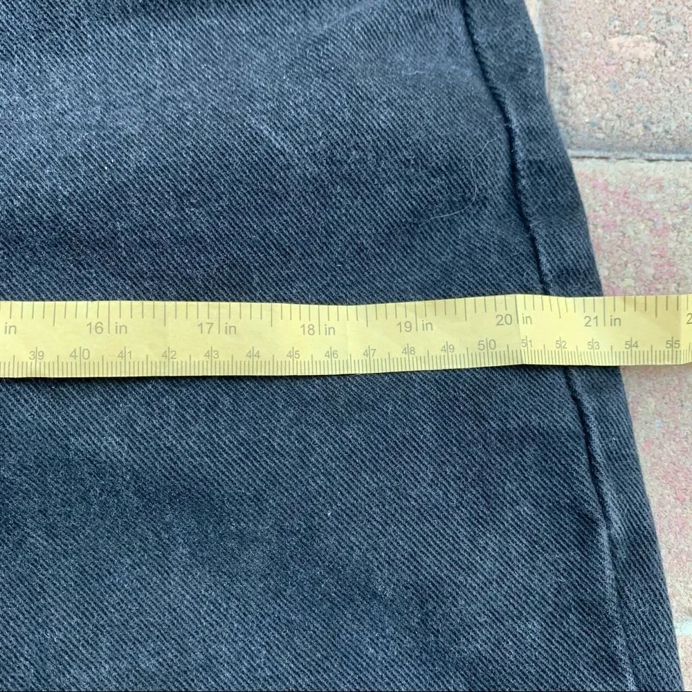 Vintage Riders black high waist mom jeans